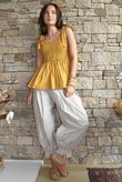 Paloma Bandeau Cami Mustard